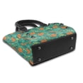thumbnail image 3 of Lsque Fall Forest Squirrel Pattern Leather Rivet Shoulder Bag – Elegant Genuine Leather & Microfiber PU Crossbody with Detachable Adjustable Strap, 3 of 5