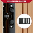 thumbnail image 2 of Unique Bargains 2 Pcs Refrigerator Airing Clip Device Card for  6 8 C.f. Fridges DM26XX DM28XX Black, 2 of 6