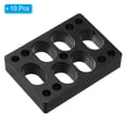 thumbnail image 3 of Uxcell 5/8"(15mm) Skateboard Riser Pads, 10Pcs Plastic Skateboard Angle Wedge Shock Pads, Black, 3 of 5
