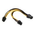 thumbnail image 2 of Xuanheng 6 Pin To Dual 6 Pin Graphics Video Card Double, PCI-E PCIe Power Supply Splitter, 2 of 8
