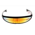 thumbnail image 3 of Gafas de sol TUNC para cosplay lente espejada visera estrecha cíclope novedad escudo de fiesta, 3 of 4
