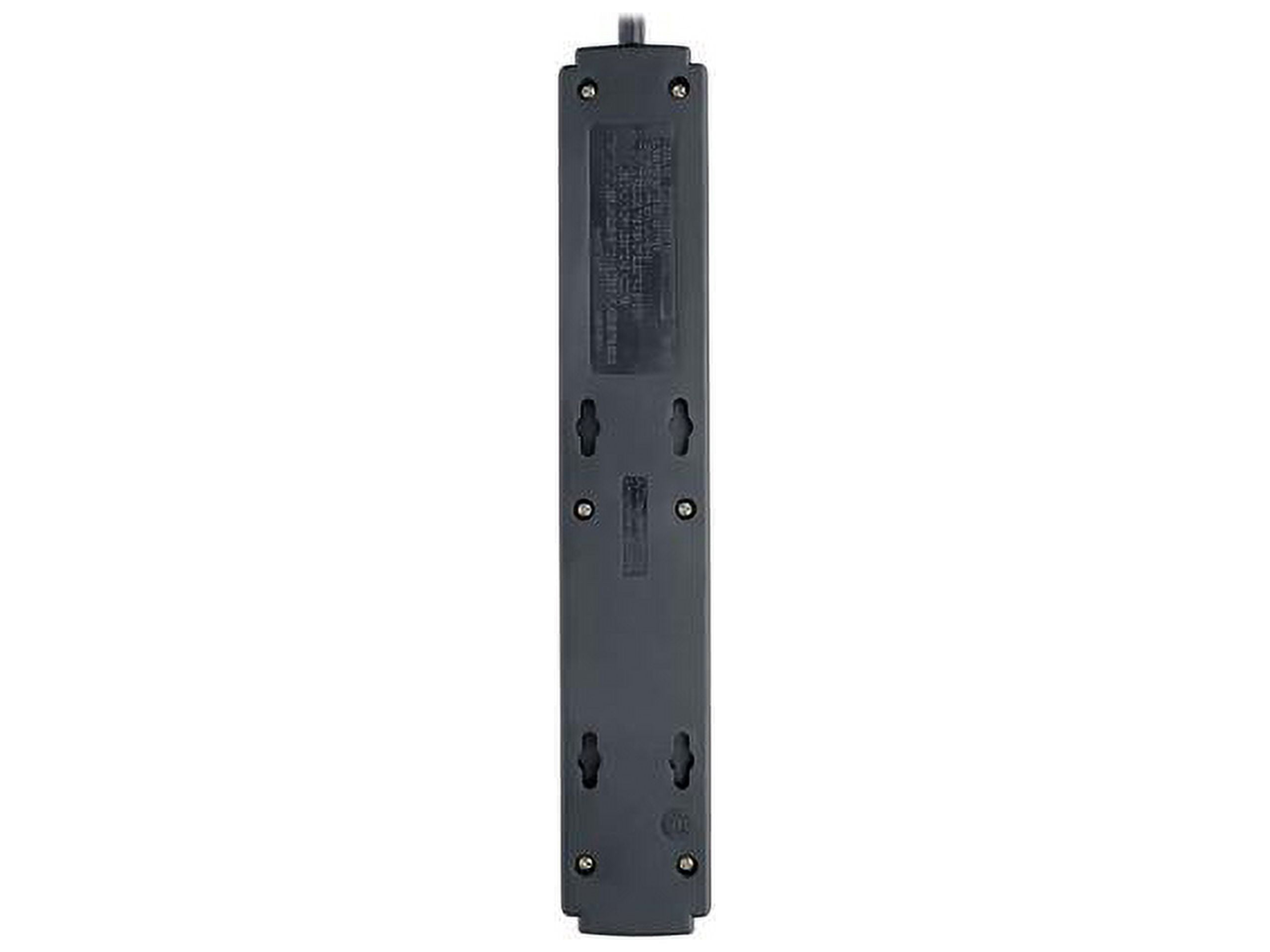 Tripp Lite Eaton Tripp Lite Series Protect It! 6-Outlet Surge Protector, 6 ft. Cord, 900 Joules, Diagnostic LED, Black Housing