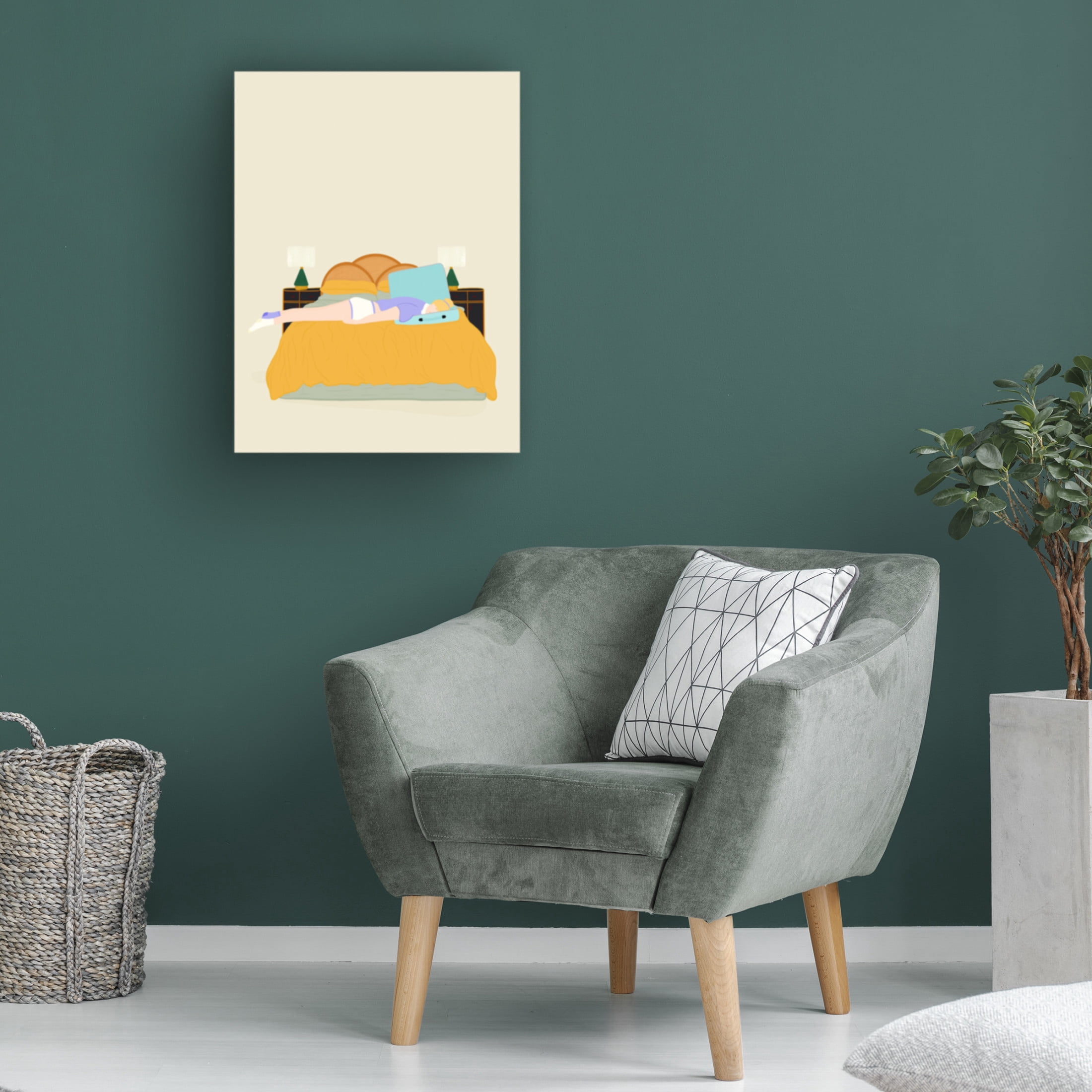Trademark Fine Art Jota de jai Digital Nomad Canvas Wall Art
