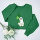 thumbnail image 1 of TaTaai 2026 Fall Women’s St. Patrick‘s Day Print Sweatshirt Round Neck Long Sleeve Loose Pullover Casual Solid Base Fashion Top Soft Polyester Daily Gift, 1 of 6