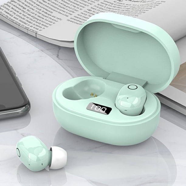 J15 Wireless Headphones 5.0 Bluetooth Earphones HIFI Lossless Sound Headsets LED Display Mini Earbuds For Smartphones