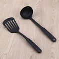 thumbnail image 2 of 6 Pcs Nylon Kitchen Tool Set Cooking Tools Utensils Spoon Utensil (Black), 2 of 3