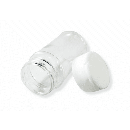 Ceramic Spice Box - 2 Plastic Spice Jars Bottles Containers Shakers. Perfect for Sorting Spices at Home Kitchens and restaurant tables.