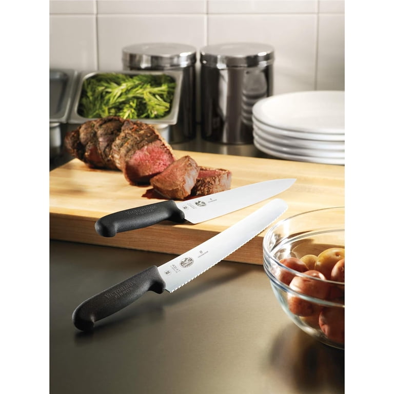 Victorinox Fibrox 10.25-Inch Bread Knife with Serrated Edge and