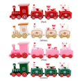thumbnail image 3 of Diseño de escena de tren lindo de Navidad Tren de año nuevo para el dormitorio de la oficina en el hogar (blanco) Tmvgtek Para estrenar, 3 of 8