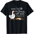 thumbnail image 2 of 100% Cotton Sorry I'm Late His Timing Not Mine Christian Faith Jesus T-Shirt, 2 of 5