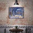 thumbnail image 4 of Funny Tin Sign, Christmas Tree, Cabin, Snow,Night, Christmas Decorative Metal Sign for Party Home Office Coffee Bar Club Man Cave Wall Decor, Vintage Farmhouse Tin Sign 12x16 inches, 4 of 8