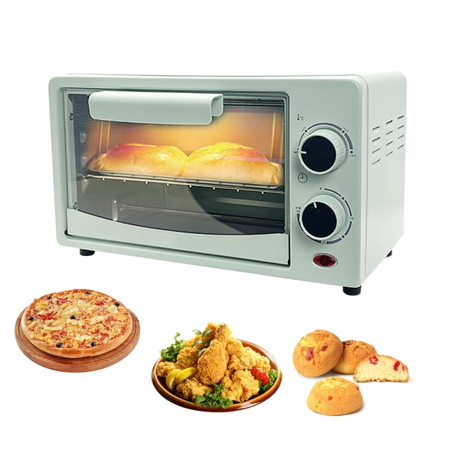 Horno eléctrico Horno Hogar Pequeño Mini 12L 60-230 ℃ Ajuste de temperatura de área amplia 700W Alta potencia Función múltiple Tostadora eléctrica automática Se puede programar Abanopi Horno eléctrico
