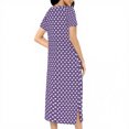thumbnail image 6 of Fewfanhot Women's Long Robe with Zipper, Knit Cardigan Housecoat, Soft Bathrobe with Pockets, Cozy Full-Length Loungewear Dress, 6 of 7