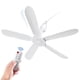 thumbnail image 1 of Ventilador de techo infinitamente 70 cm AC 110V/DC 12V con mando a distancia, 1 of 7