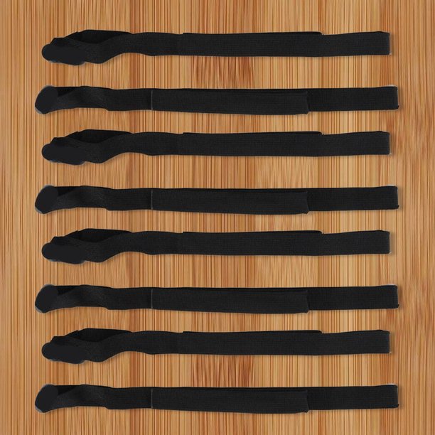 8 Uds. Zapatos con puntas para césped cordones de nailon botas aireadas correa zapatos con puntas para jardín cordones