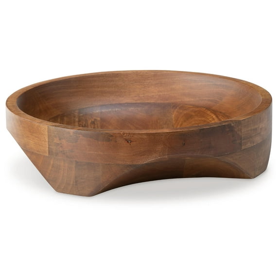 Signature Design by Ashley Myrtewood Bowl, Natural Brown