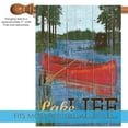 thumbnail image 3 of Toland Home Garden Rustic Lake Life House Flag, 3 of 5