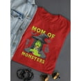 thumbnail image 3 of Mom Of Monsters. Funny Quote. T-Shirt Women -Image by Shutterstock, Female 3X-Large, 3 of 4