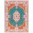 thumbnail image 2 of SAFAVIEH Bellagio Chandler Floral Wool Area Rug, Blue/Pink, 8' x 10', 2 of 11