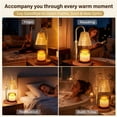 thumbnail image 6 of Candle Warmer Lamp with Timer Dimmable Wax Warmer Lamp for Jar Candles Height Adjustable Champagne Gold Home Decor Gift, 6 of 9