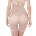 thumbnail image 3 of Jandel Women High Waist Shaping Panties Breathable Tummy Body Shaper Slimming Tummy Underwear Panty Trainer Push Up Hip Shapers Shorts, Beige 4XL, 3 of 12