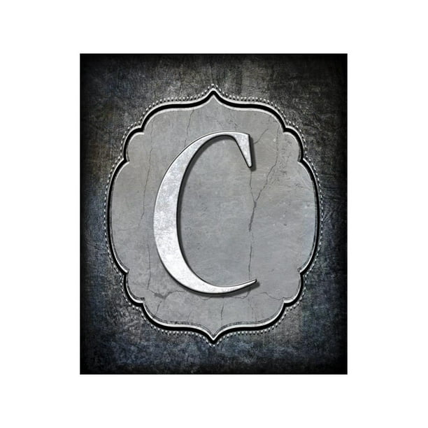 Letter C Print Wall Art By LightBoxJournal - Walmart.com ...