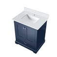 thumbnail image 4 of Dukes 30 in. W x 22 in. D Navy Blue Single Bath Vanity and Cultured Marble Top, 4 of 6