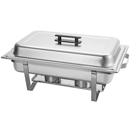 Chafer Water Pan - Chafing Dish 9-Liter 9.5 Quart Stainless Steel Chafer Buffet Catering Restaurant Water Pan & Fuel Holder Large Size