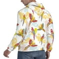 thumbnail image 3 of Hoodies for Men - Cartoon Colorful Cute Parrot Long Sleeve Comfrt Men'S Fashion Hoodies & Sweatshirts, Sweatshirts for Men Hoodies Pullover Clothing Clothes with Pouch, 3 of 7