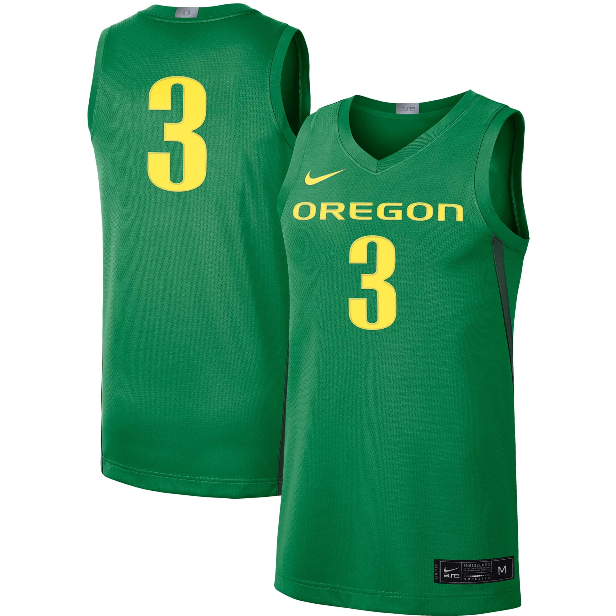 3 Oregon Ducks Nike Limited Basketball 