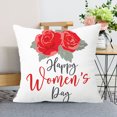 thumbnail image 3 of YAOMOBB Pillow Cover Happy Mother's Day Pillowcase Soft Letters Design Zipper Closure Festival Gift, 3 of 6