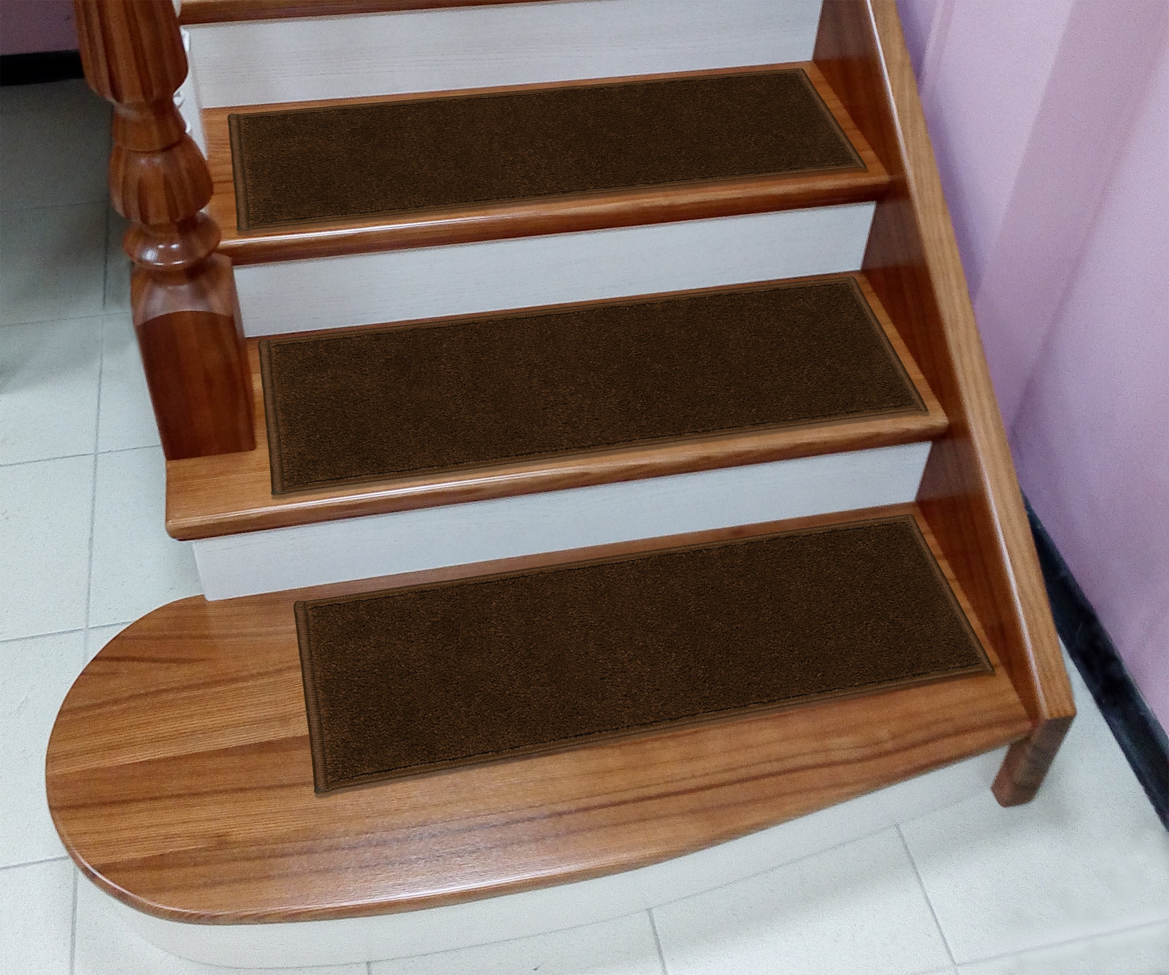 Sweet Home Stores Soft NonSlip Carpet Stair Treads, 9" X 26" Walmart