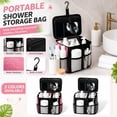thumbnail image 2 of Portable Shower Caddy | Mesh Shower Caddy Bag with Waterproof Storage Bag, Hanging Shower Organizer for Camping Essentials Gym Shower Essentials, 2 of 7