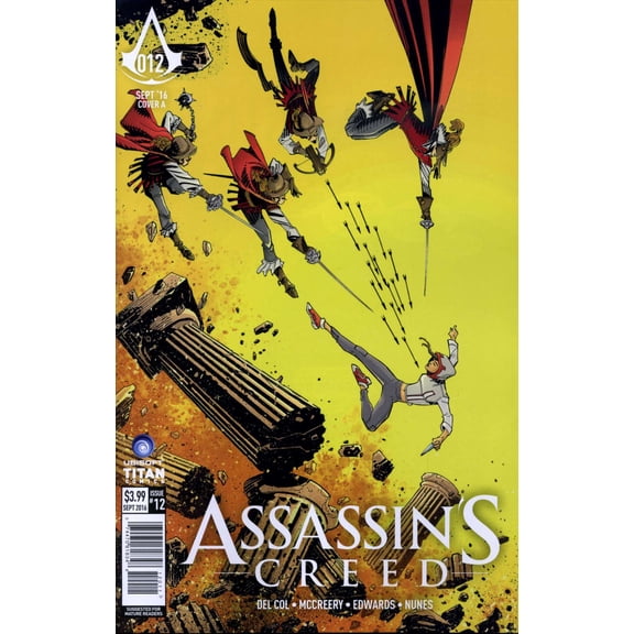 Assassin's Creed: Trial By Fire #12A VF ; Titan Comic Book