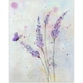 thumbnail image 5 of Lavender Canvas Wall Art Butterfly with Purple Flower Artwork Elegant Paintings for Living Room Bedroom Bathroom Wall Decor,Stretched and Framed Ready to Hang,12x16 inches, 5 of 6