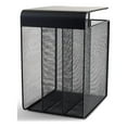 thumbnail image 3 of Onyx™ Solid Top Vertical Hanging Storage, Black, 3 of 20