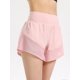 thumbnail image 5 of Pantalones cortos deportivos 2 en 1 para mujer, cintura elástica ancha, bolsillos, empalme de malla, Abanopi Pantalones cortos deportivos para mujer, 5 of 7