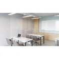 thumbnail image 3 of Ghent's Plastic 24" x 48" 3 Sided Clear Desktop Divider (16"D) in Clear, 3 of 3