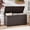 Dark Brown, variant on Costway 180 Gal Outdoor Deck Box, All-Weather Lockable Storage Bin with Lid and Handles Gray