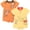 Pooh Yellow Orange, variant on Mickey Mouse Baby Boys' One Piece Romper Set Mickey Blue White