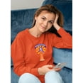 thumbnail image 2 of Happy Assumption Of Banner Sweatshirt Women -Image by Shutterstock, Female Medium, 2 of 4