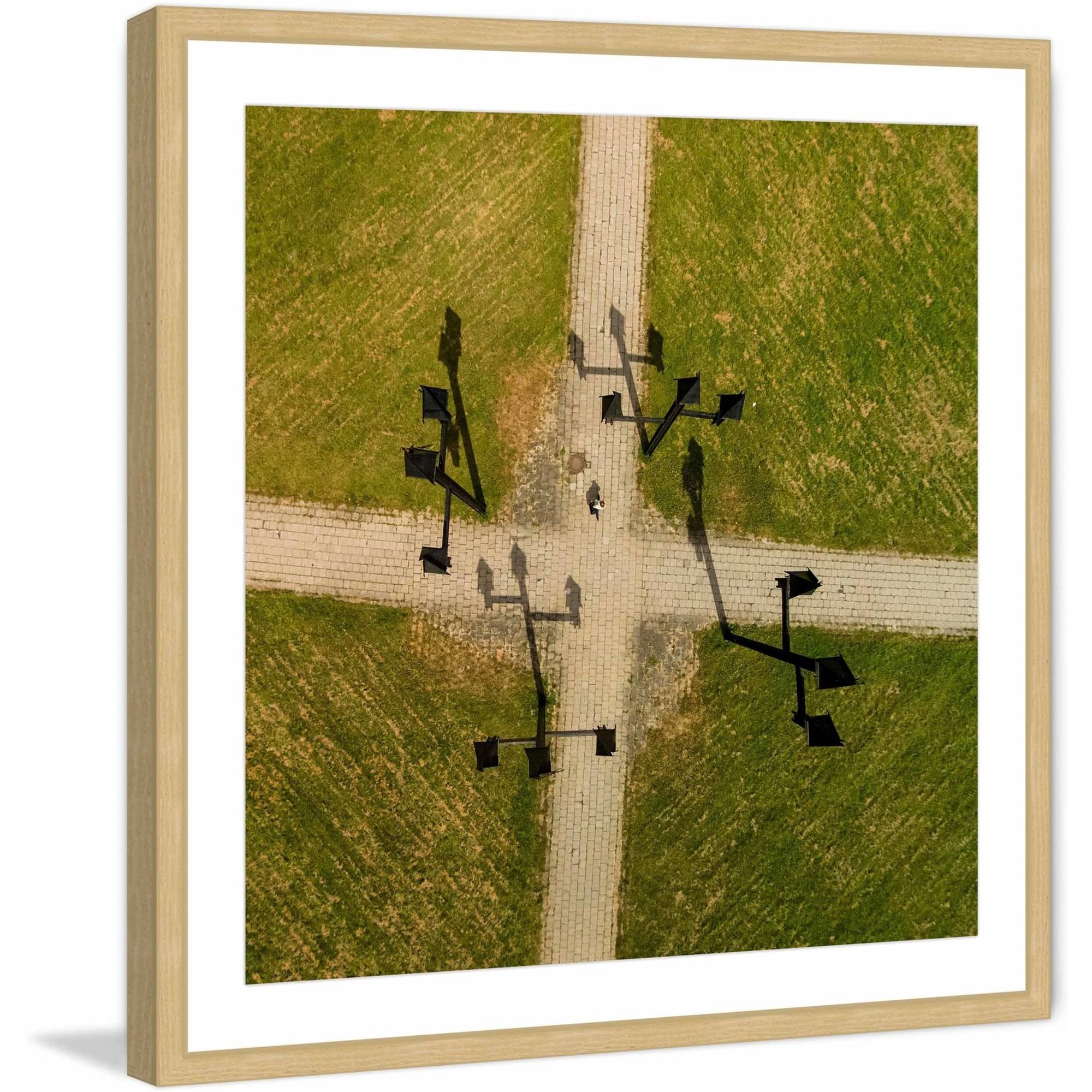 Marmont Hill "Weather Vanes" by Karolis Janulis Framed Painting Print