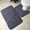 Gray13, variant on Tuvgenk Non Slip Bathroom Rugs Sets 2 Piece Absorbent Quick Dry Bath Mat Set Long 1'X2', 2'X3' U Shaped Rose Red Toilet Contour Rug