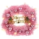 thumbnail image 1 of ColoMX Festival 1set Wreath Christmas Glowing Festival Scene Wreath con luz de cuerda, 1 of 8