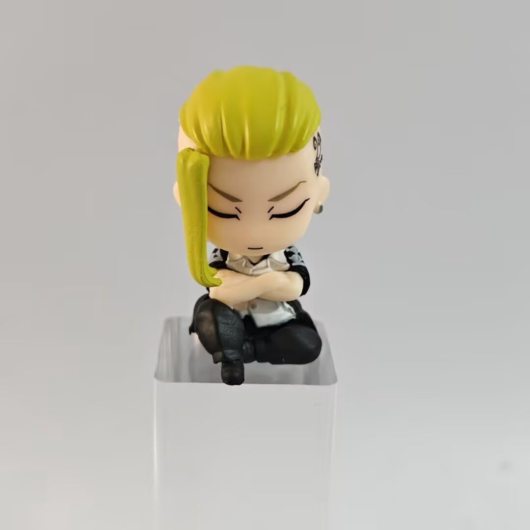 Newly Mikey Figure Tachibana Hinata Figure Tachibana Naoto Figure Ryuguji Figure Shoulder to Shoulder Figures 6cm/2.4inch Anime Desktop Ornament Gifts