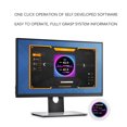 thumbnail image 4 of Computer Temp Monitor, 2.1 Inch Ips Pc Temperature Display for Water Cooling Systems Aida64 Round Type C Pc Cpu Data Secondary Monitor with 9 Pin Cable Pc Sensor Panel Display, 4 of 7