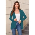 thumbnail image 2 of Witsmile Women's Lightweight Open Front Cardigans Long Sleeve Soft Casual Drape Fall Cardigan, 2 of 6