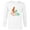 White, variant on Disney Princess The Little Mermaid Ariel Courage & Kindness - Long Sleeve T-Shirt for Men - Customized-White