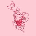 thumbnail image 2 of Girl's The Little Mermaid Sebastian Drawing Graphic Tee Light Pink X Large, 2 of 4