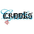 thumbnail image 2 of Men's Crooks & Castles Overlay Script Logo Graphic T-Shirt, 2 of 2